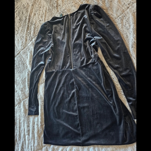 Velvet Long Sleeve Dress - Picture 5 of 5